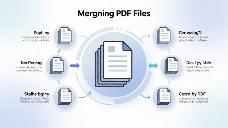 pdf合成 示意图
